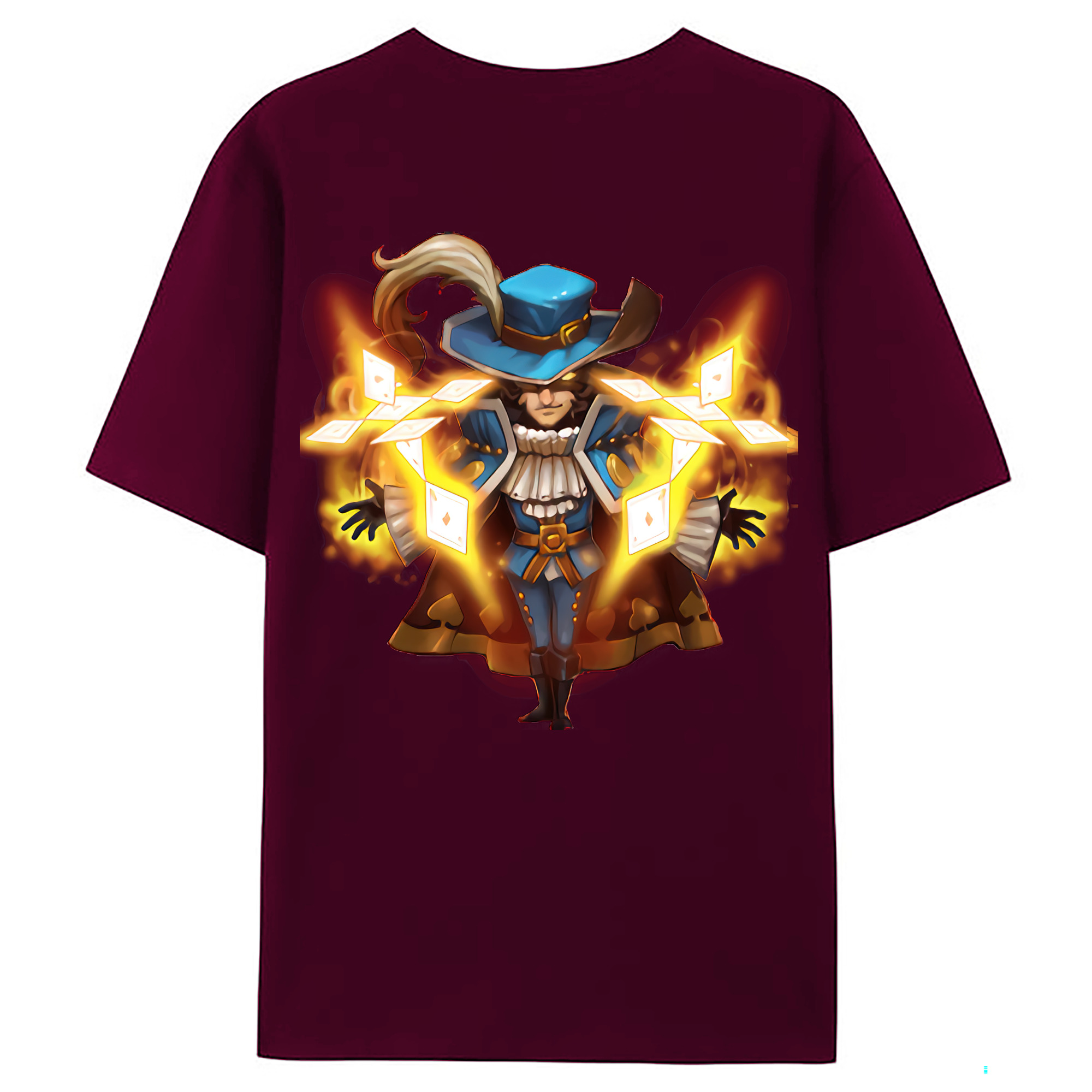 （画像用） リーグ・オブ・レジェンド League of Legends LOL レディース半袖Tシャツ(バックプリント)